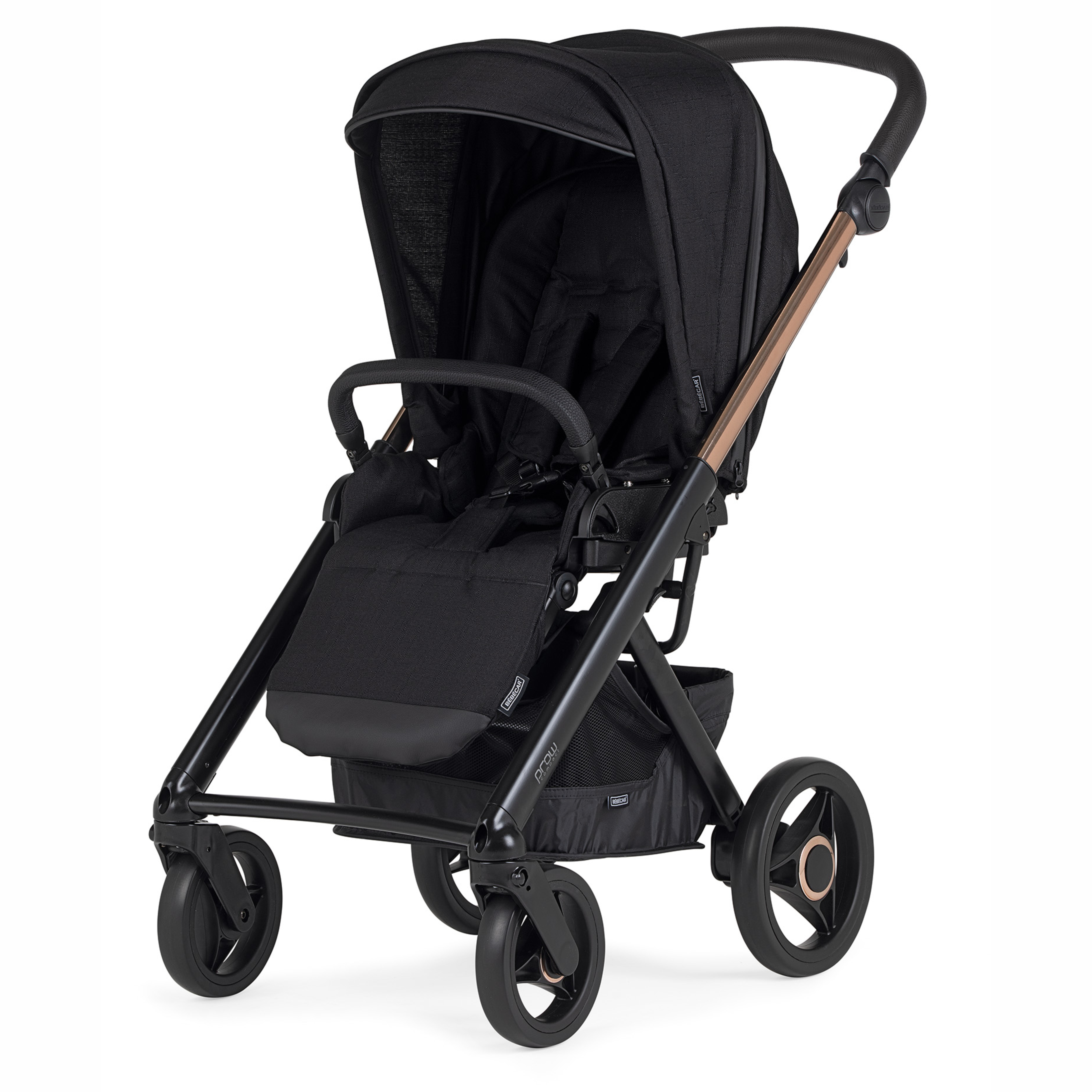 Cochecito dúo PROW COMPACT Fumé Rosa KA410 BEBECAR